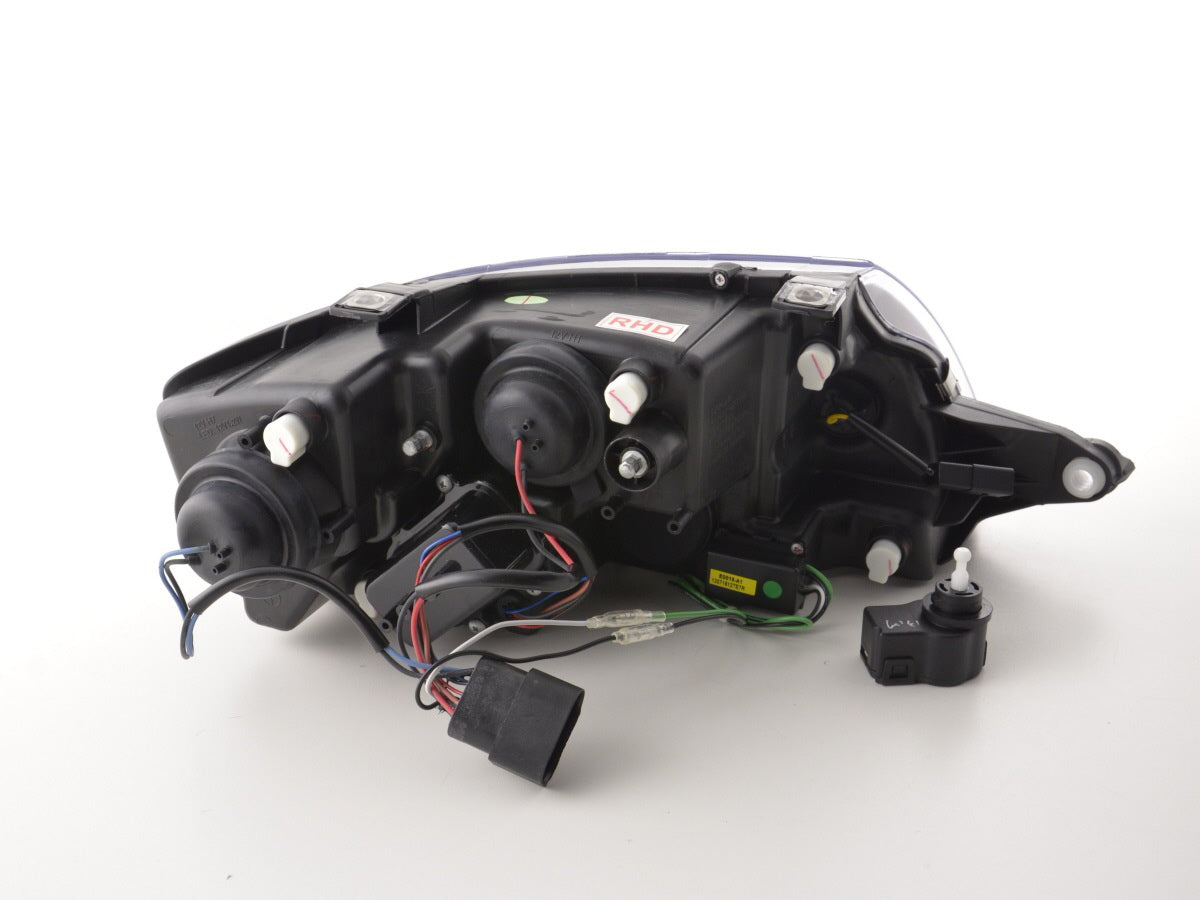 Scheinwerfer Set Daylight LED TFL-Optik Audi TT Typ 8N 99-06 schwarz für Rechtslenker Scheinwerfer Set Daylight LED TFL-Optik Audi TT Typ 8N 99-06 schwarz für Rechtslenker